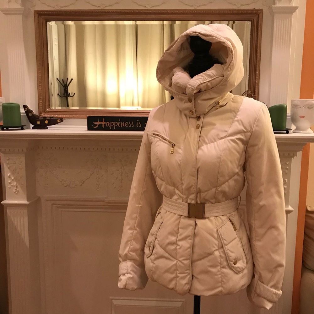 Cole Haan ivory down jacket (women’s, size M)